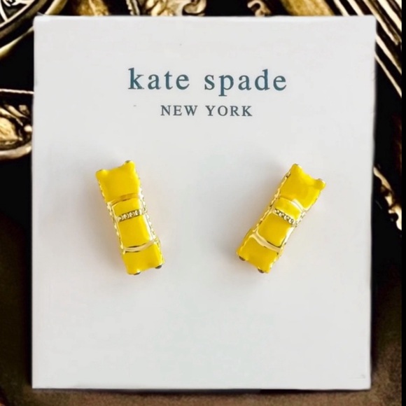 KATE SPADE • Ma Cherie New York Taxi!  Earrings - Picture 4 of 4